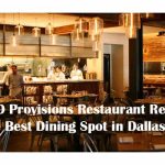 CBD Provisions Restaurant Review