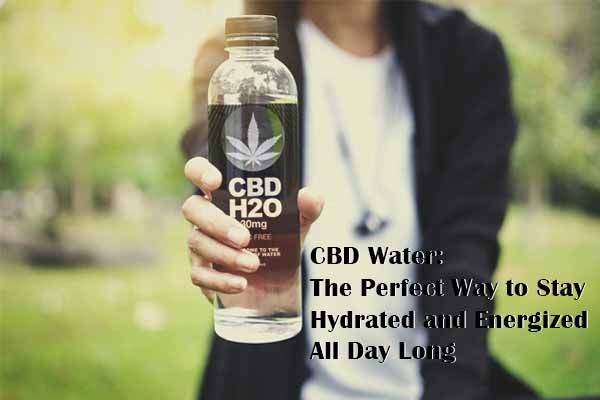 cbd water benefits