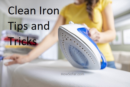 How to Clean an Iron at Home