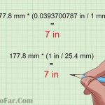 Converting Inches to Millimeters