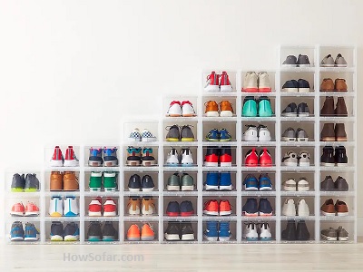 How to store summer shoes in winter