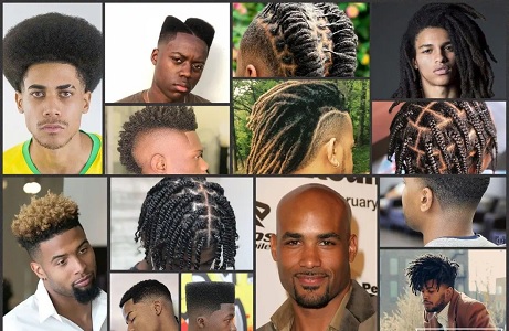 Trendy black men's hairstyles