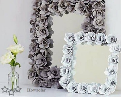 how to decorate a mirror without a frame